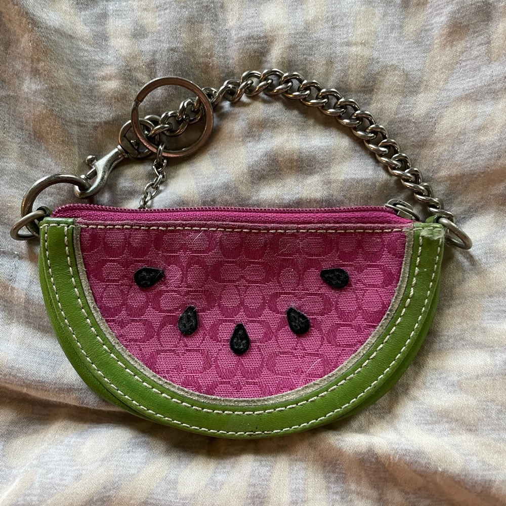 COACH Watermelon Coin Purse